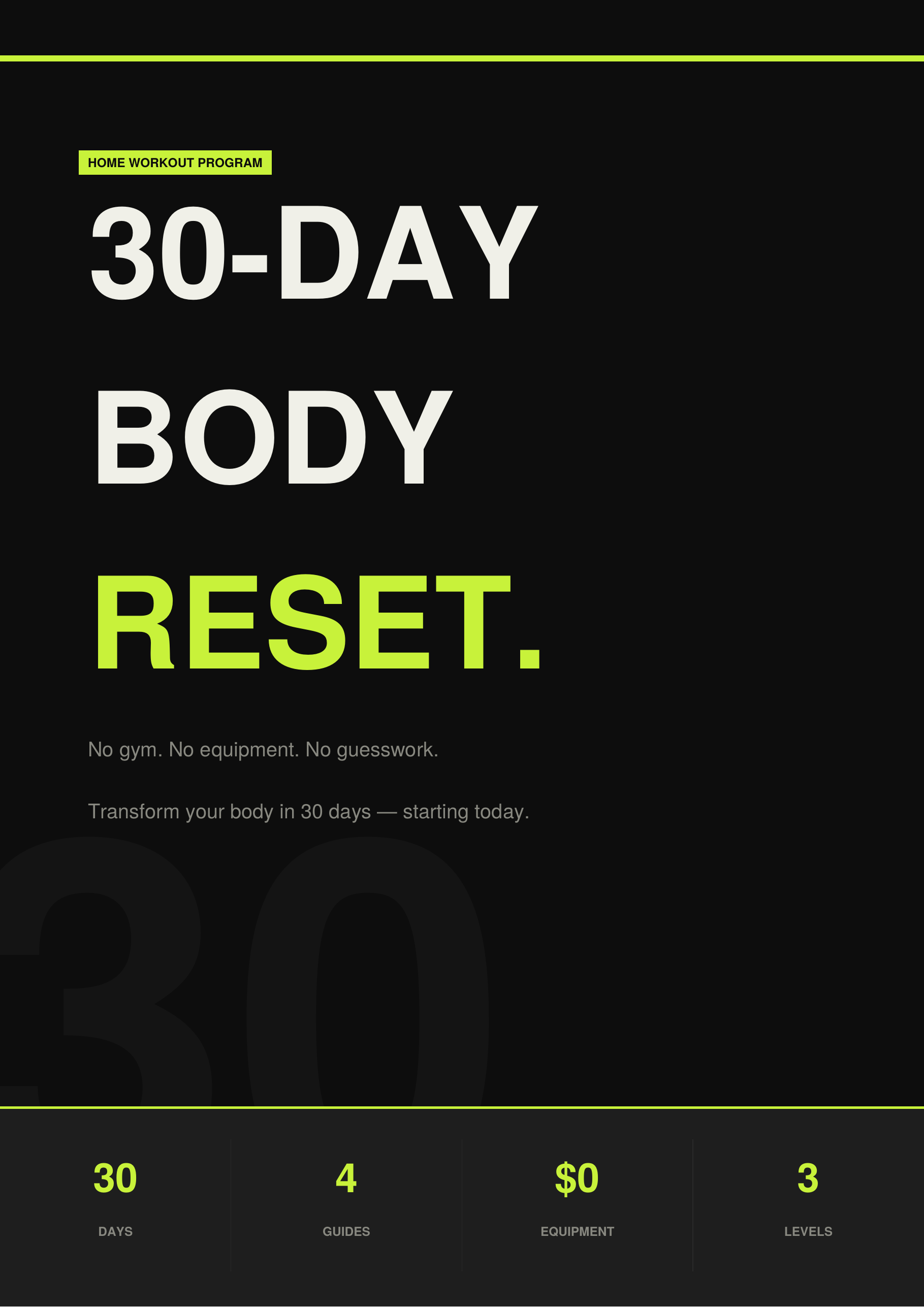 Workout Plan cover